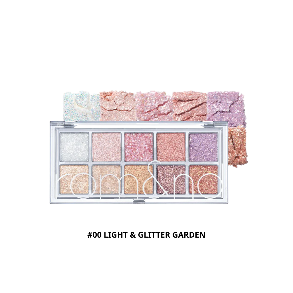  HXT - Bảng Phấn Mắt 10 Ô Romand Better Than Palette #00 Light & Glitter Garden 