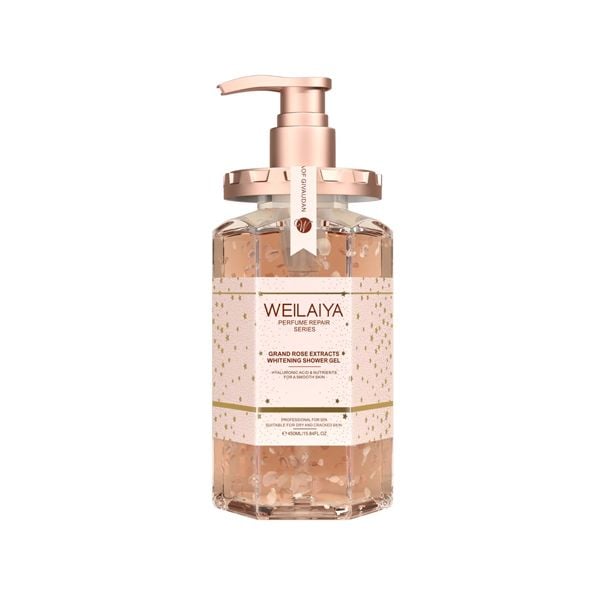 Sữa Tắm Hoa Hồng Weilaiya Grand Rose Extracts Whitening Shower Gel 450ml