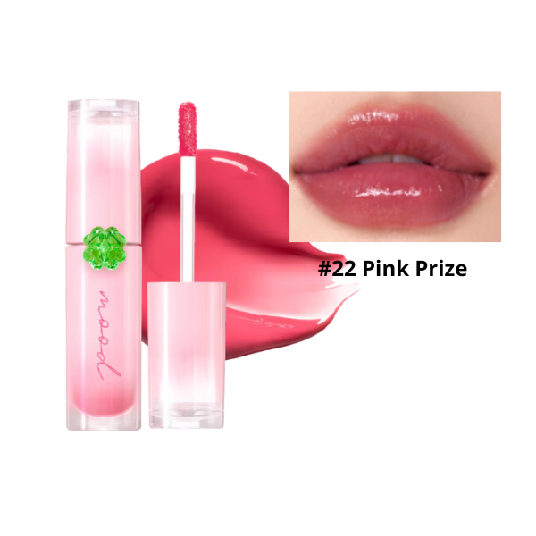 Son Tint Bóng Peripera Ink Mood Glowy Ajak Tint 4g #22 Pink Prize