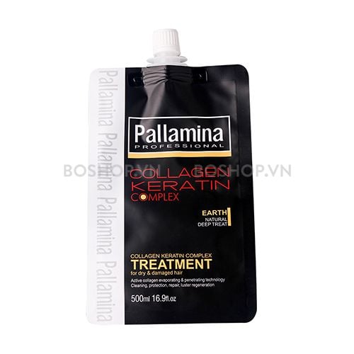 CT - Kem Hấp Dầu Pallamina Collagen Keratin Complex Treatment 500ml