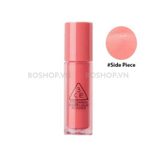Má Hồng Dạng Kem Lâu Trôi 3CE Sheer Liquid Blusher 3g #Side Piece