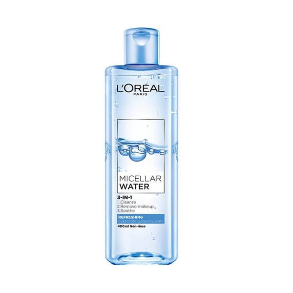 CT - Nước Tẩy Trang L'Oreal Micellar Water 3-in-1 Refreshing Even For Sensitive Skin 400ml