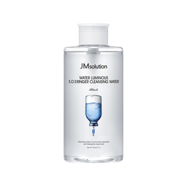 CT - Nước Tẩy Trang JM Solution Water Luminous SOS Ringer Cleansing Water Black 850ml
