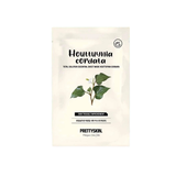  Mặt Nạ Pretty Skin Total Solution Essential Houttuynia Cordata Sheet Mask 23g 