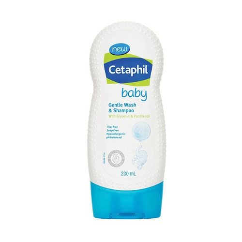 Sữa Tắm Gội Dịu Nhẹ Cho Bé Cetaphil Baby Gentle Wash & Shampoo 230ml