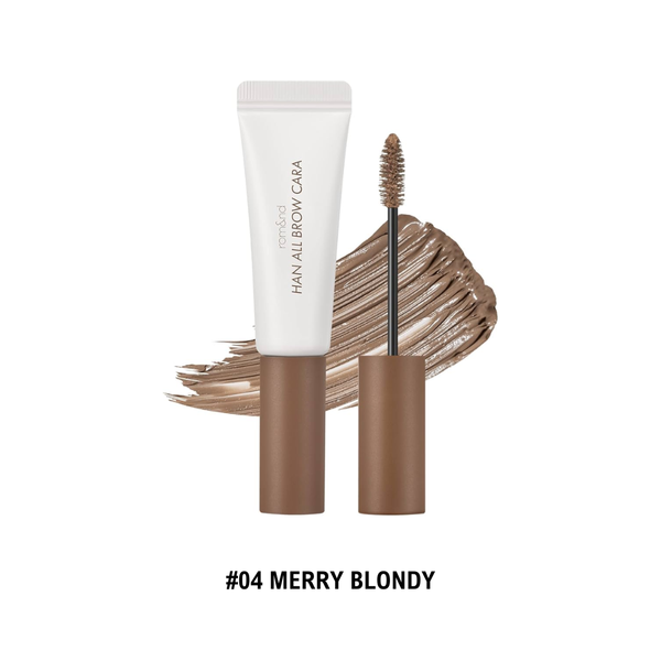 Mascara Chân Mày Tự Nhiên Romand Han All Brow Cara 9g #04 Merry Blondy