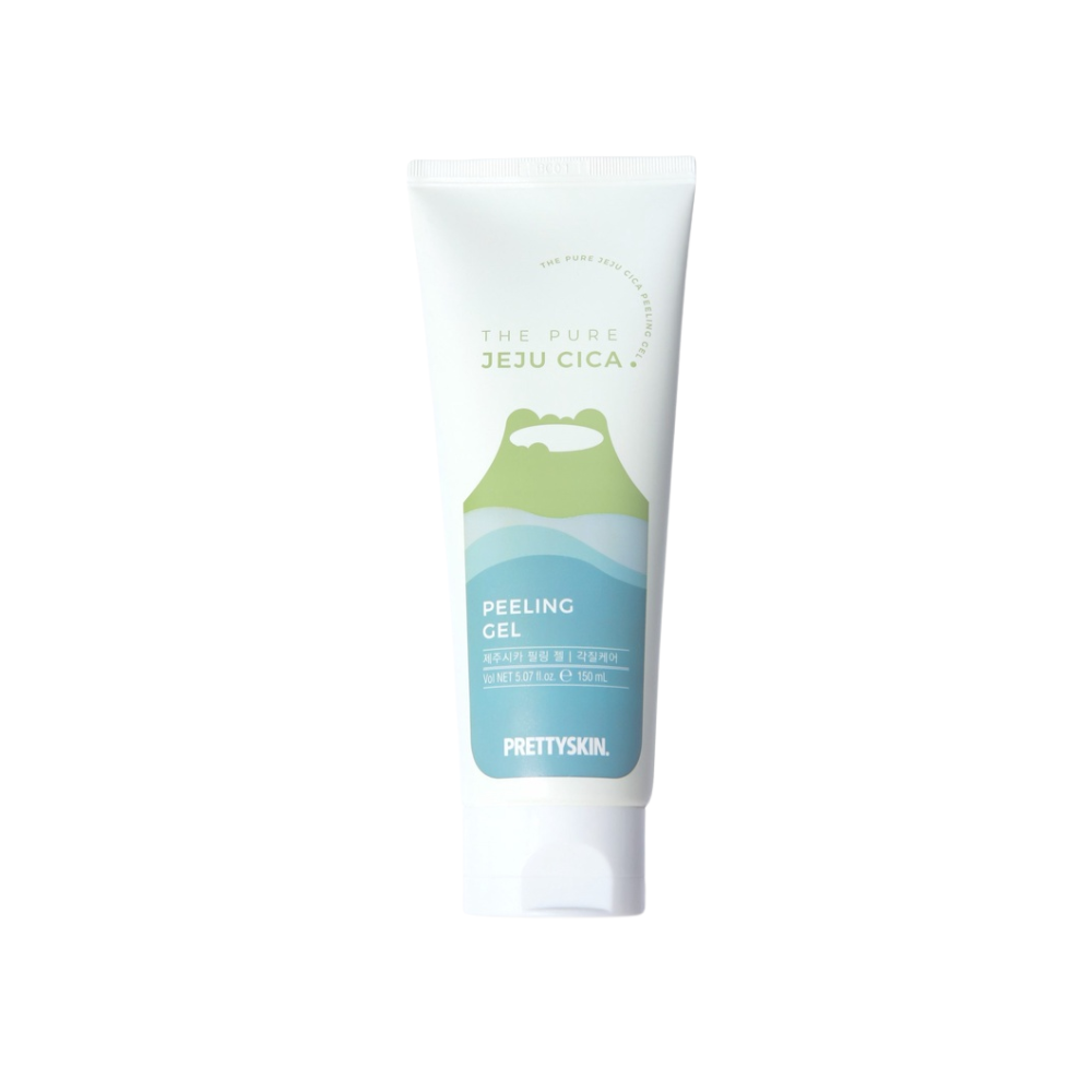  LC-Tẩy Da Chết Chiết Xuất Rau Má Pretty Skin Jeju Cica Peeling Gel 100ml 