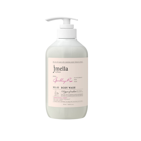 Sữa Tắm Dưỡng Ẩm Hương Nước Hoa Jmella No.5 Sparkling Rosé Body Wash 1000ml