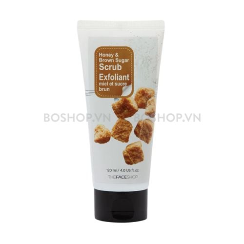 Tẩy Tế Bào Chết The Face Shop Honey & Brown Sugar Scrub 120ml