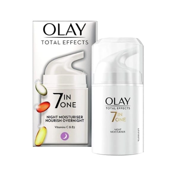 Kem Dưỡng Ban Đêm Olay Total Effects 7 In One Night Moisturiser Nourish Overnight 50ml