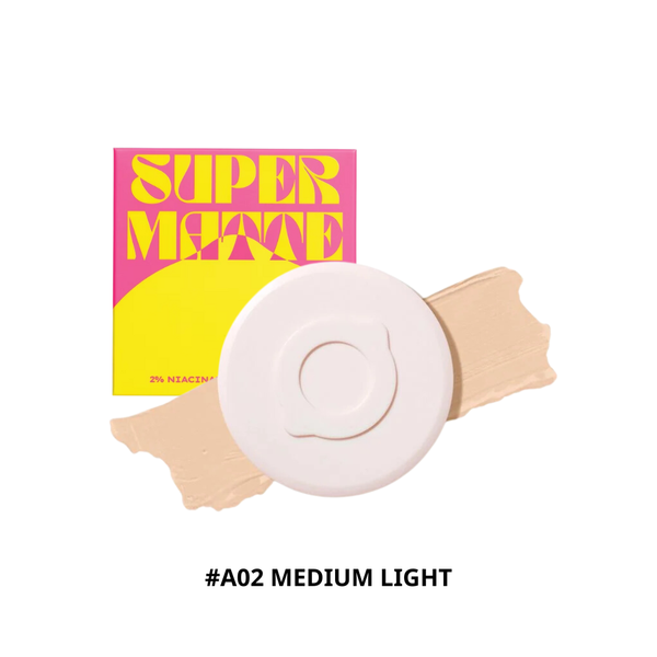 Phấn Nước Siêu Kiềm Dầu Lemonade Super Matte Cushion 2% Niacinamide SPF50+ PA+++ #A02 Medium Light