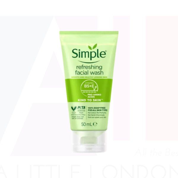 Sữa Rửa Mặt Dạng Gel Simple Kind To Skin Refreshing Facial Wash 50ml