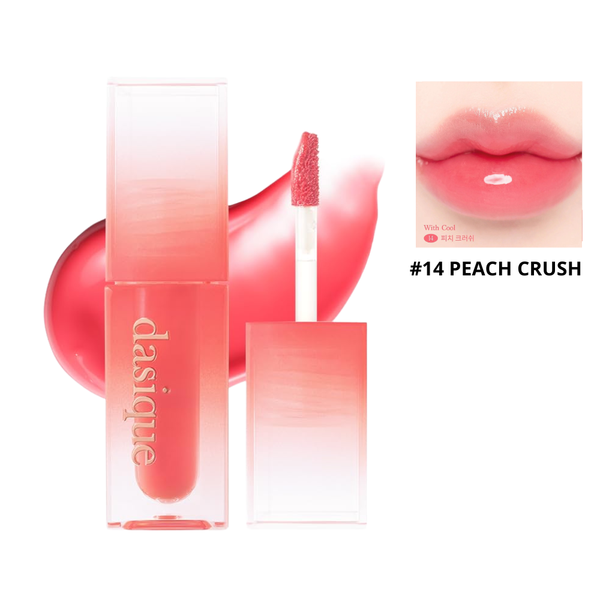 Son Dưỡng Môi Tạo Độ Ẩm Và Bóng Mượt Dasique Juicy Dewy Tint 3.5g #14 Peach Crush