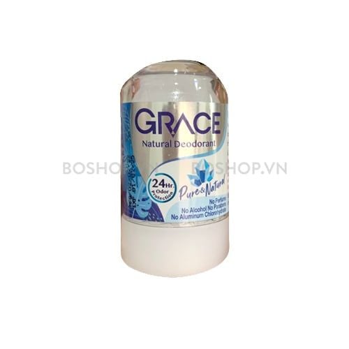 Lăn Khử Mùi Đá Khoáng Grace Thái Lan 70g Diamond