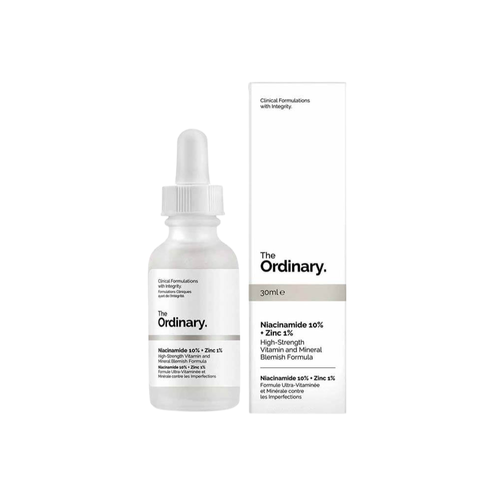  Serum Giảm Mụn, Kiểm Soát Dầu The Ordinary Niacinamide 10% + Zinc 1% 30ml 