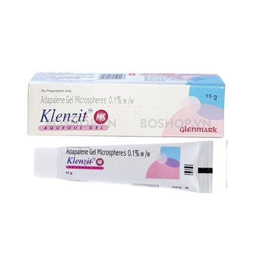 Kem Trị Mụn Ẩn Klenzit MS Adapalene Gel Microspheres 0,1 15g