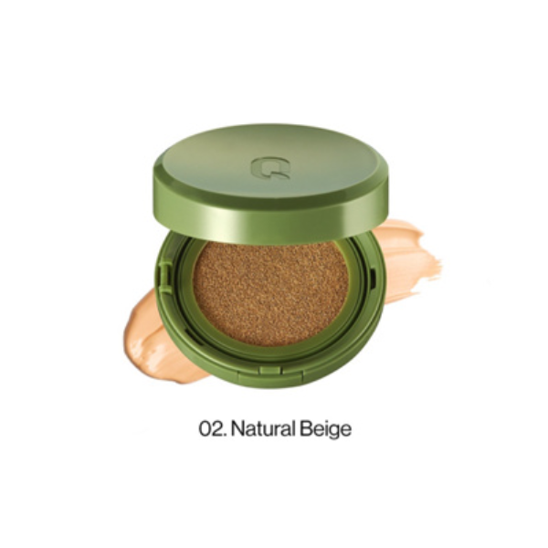 Phấn Nước Glamrr Q Vegan Super Glow Cushion SPF50+ PA++++ #02 Natural Beige