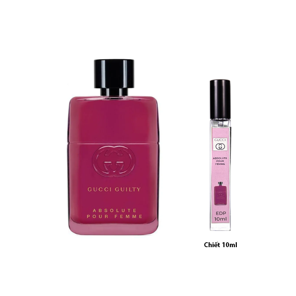 Nước Hoa Mini Nữ Gucci Guilty Absolute Pour Femme EDP Chiết 10ml