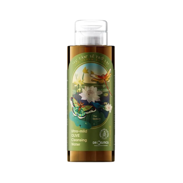 Nước Tẩy Trang Dịu Nhẹ Drceutics Ultra-Mild Olive Cleansing Water 500ml
