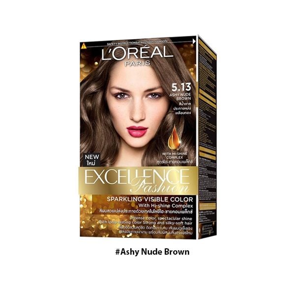 Thuốc Nhuộm Tóc L'Oreal 5.13 Ashy Nude Brown