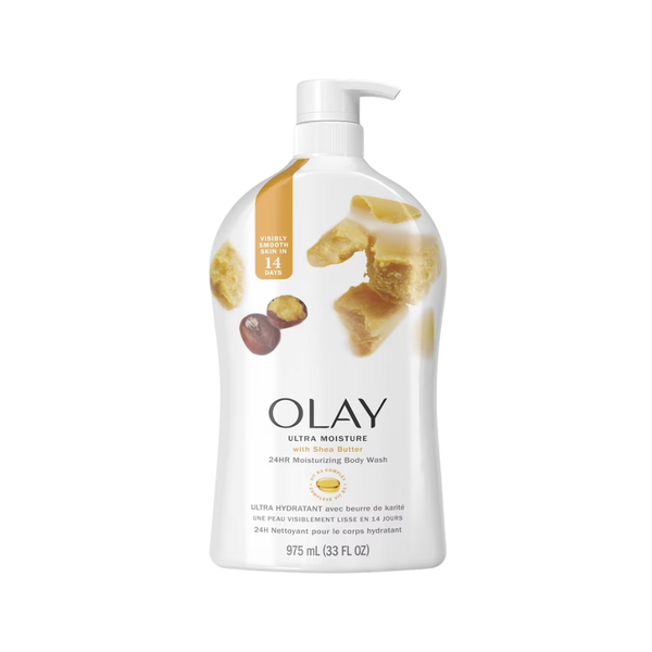 Sữa Tắm Dưỡng Ẩm Vượt Trội Với Bơ Hạt Mỡ  Olay Ultra Moisture Shea Butter Body Wash 975ml