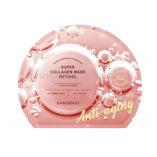 CT - Mặt Nạ Chống Lão Hóa Banobagi Super Collagen Mask 30g - Retinol Anti-Aging