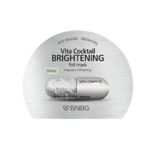 CT - Mặt Nạ BNBG Vita Cocktail Brightening Foil Mask Intensive Whitening 2x Upgrade 30ml