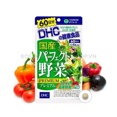 Viên Uống Rau Củ DHC Premium 60 Ngày