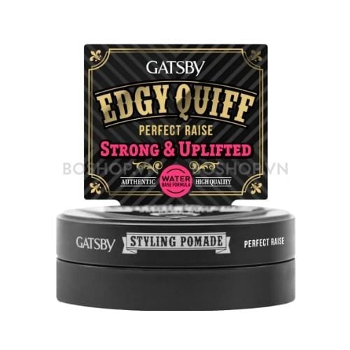 Sáp Vuốt Tóc Gatsby Styling Pomade Edgy Quiff Perfect Rise 75gr