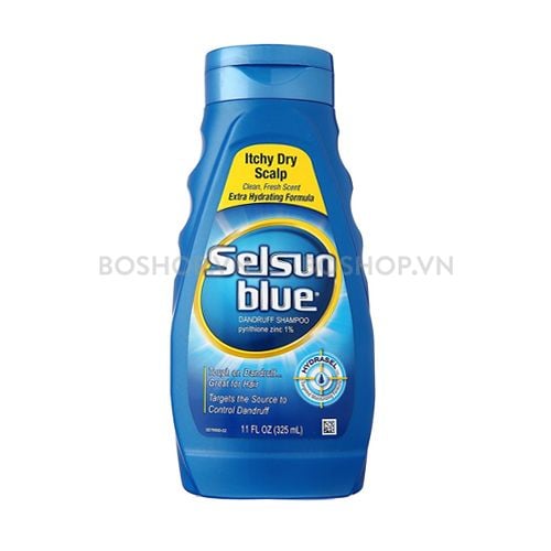 Dầu Gội Trị Gàu Selsun Ichy Dry Scalp Dandruff Shampoo 325ml