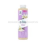  [Hàng Xách Tay] Sữa Tắm Tẩy Tế Bào Chết St.Ives Vanilla & Oat Milk Pampering Body Wash 650ml 