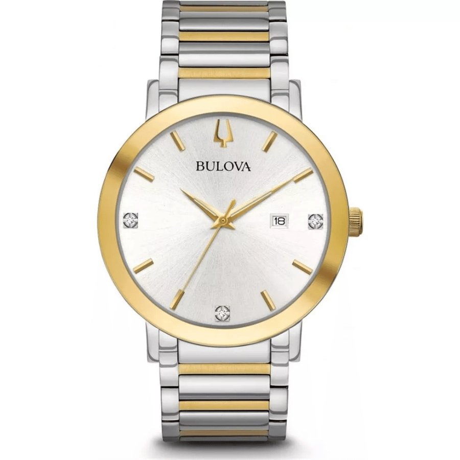  Đồng hồ Bulova Modern Diamond Watch 98D151 42mm Nam 