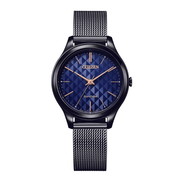  Đồng Hồ Citizen Eco-Drive EM0505-88L 32mm Nữ 