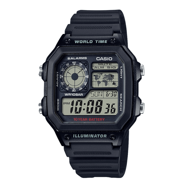  Đồng hồ Casio Nam AE-1200WH-1AVDF 
