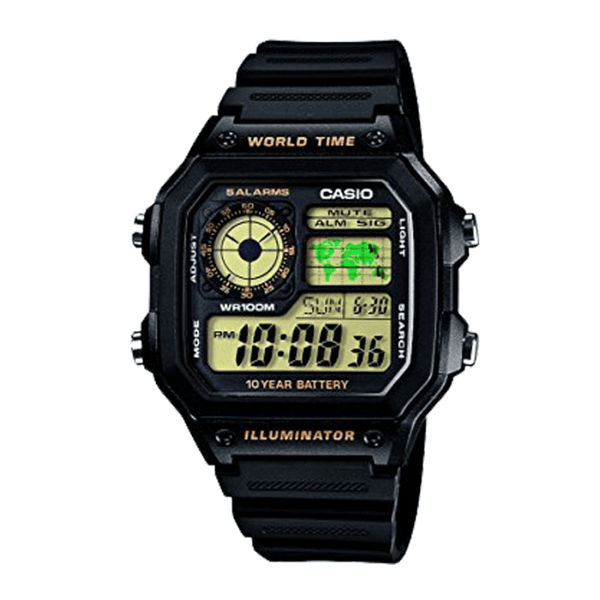  Đồng hồ Casio Nam AE-1200WH-1BVDF 
