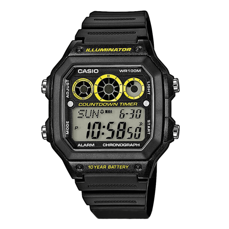  Đồng hồ Casio Nam AE-1300WH-1AVDF 