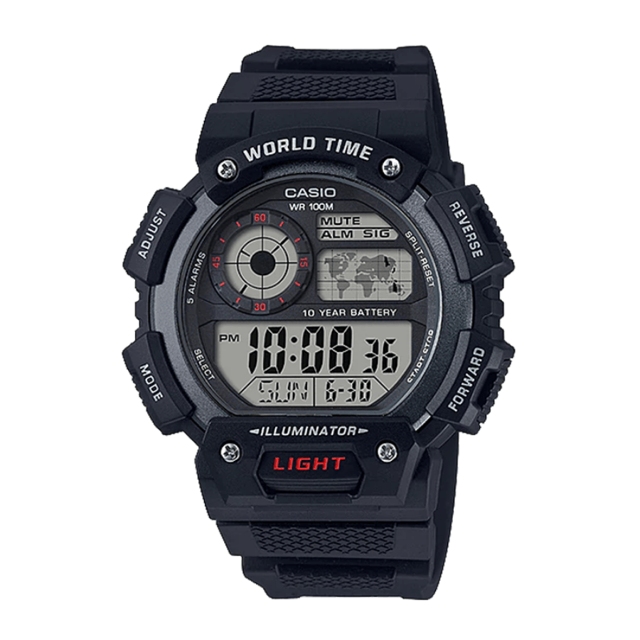  Đồng hồ Casio Nam AE-1400WH-1AVDF 