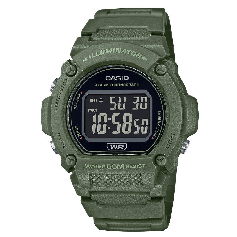  Đồng hồ Casio W-219HC-3BVDF 