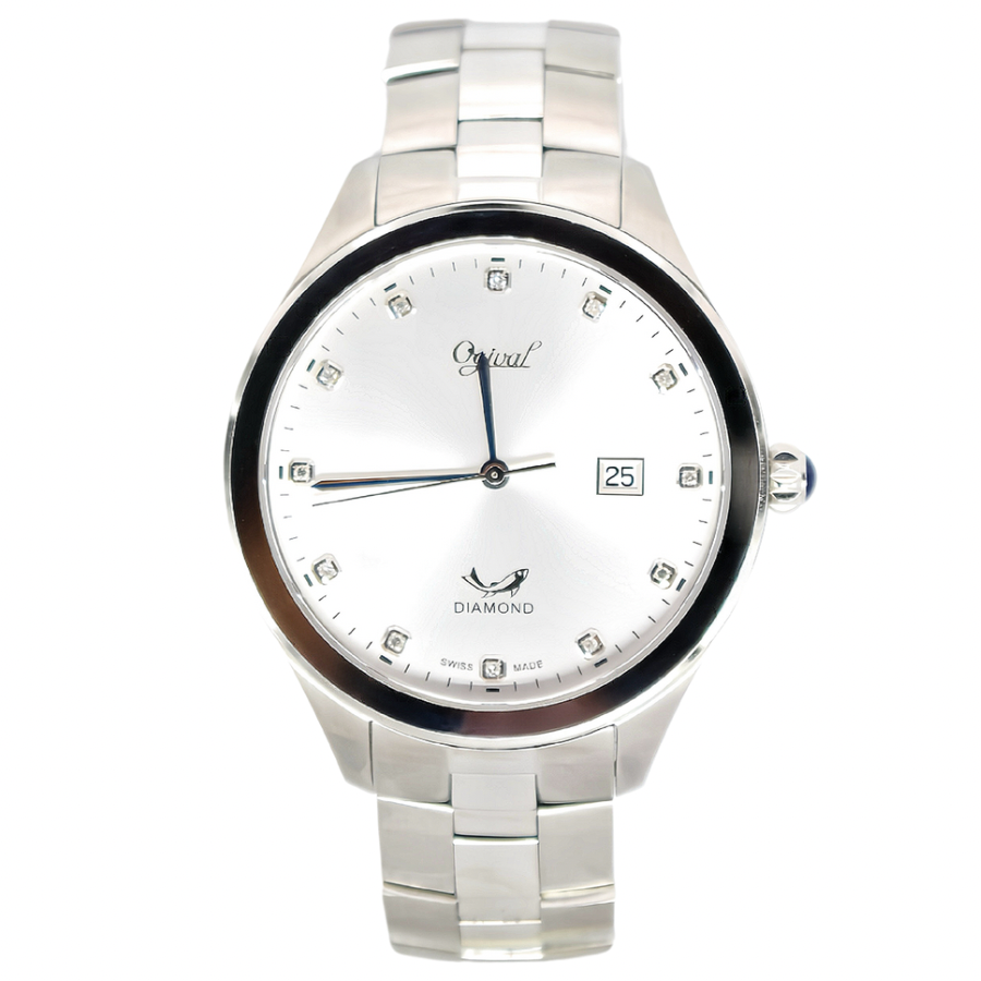  ĐỒNG HỒ OGIVAL 3366M 0428 QUARTZ NAM 