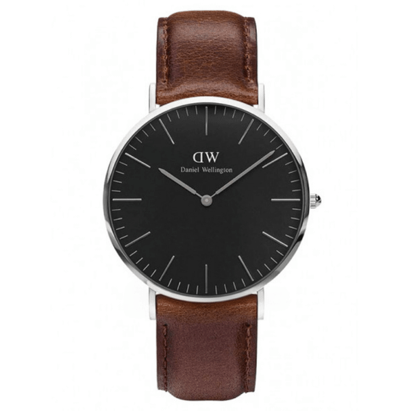  Đồng hồ Daniel Wellington Classic Black Bristol DW00100131 Quartz (PIN) - 40mm Nam 