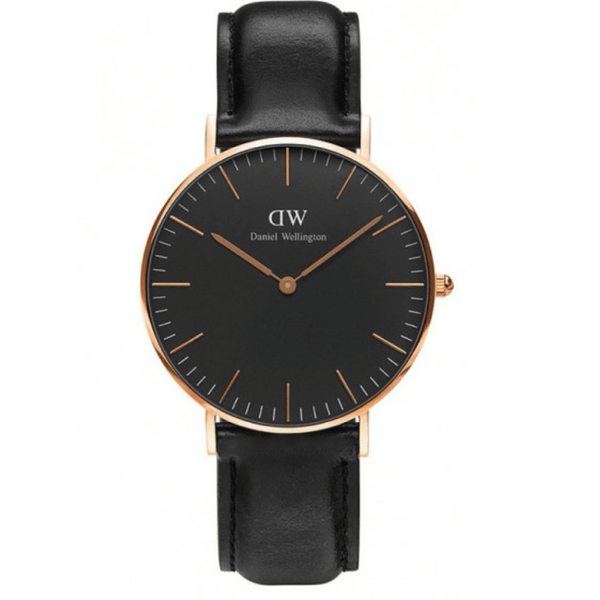  Đồng hồ Daniel Wellington Classic Black Sheffield DW00100139 - 36mm Nam 