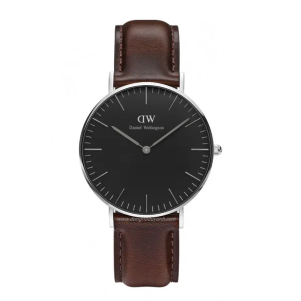  Đồng hồ Daniel Wellington Classic Black Bristol DW00100143 Quartz (Pin) - 36mm NAM 