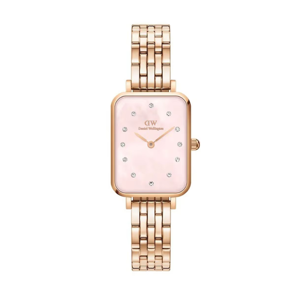  Đồng hồ Daniel Wellington Quadro 5-Link DW00100621 Quartz (Pin) – 20mm Nữ 