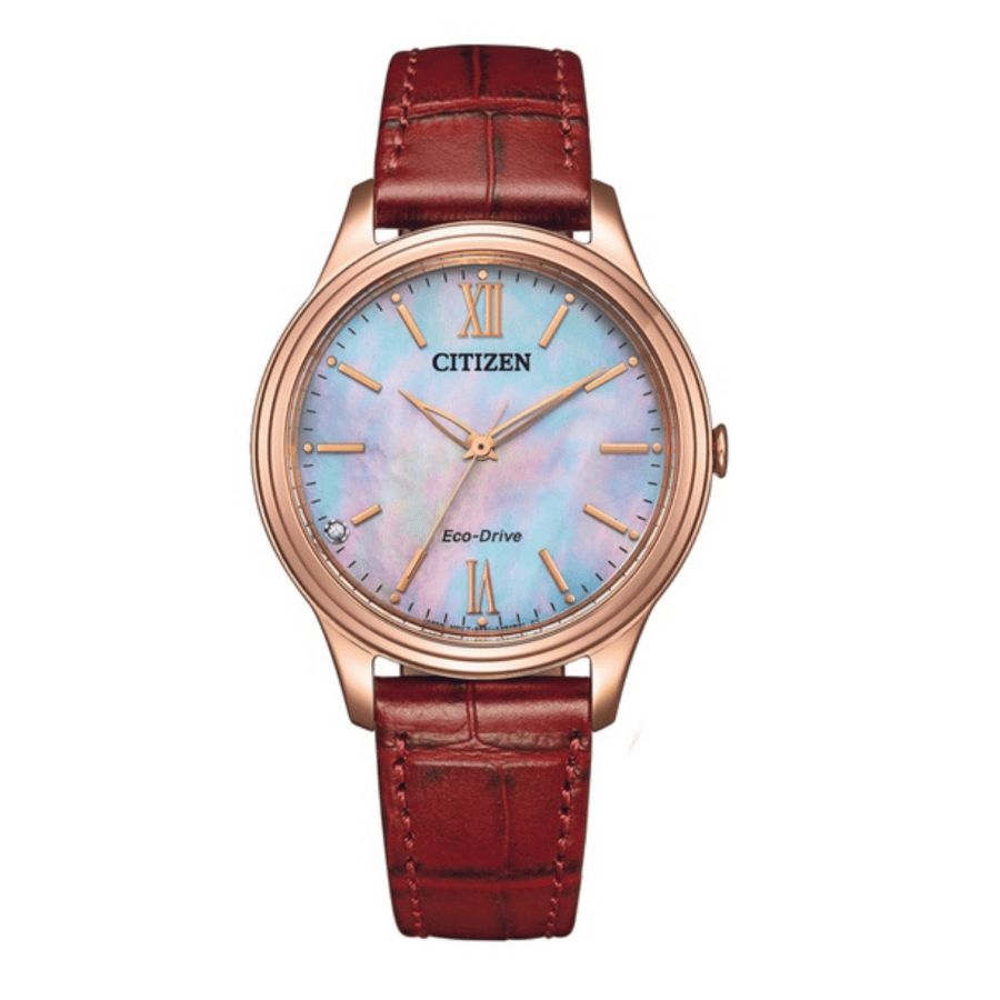  Đồng Hồ Citizen Eco-Drive EM0419-11D 34mm Nữ 