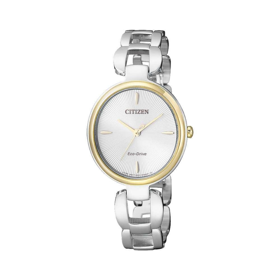  Đồng Hồ Citizen Eco-Drive EM0424-88A 30mm Nữ 