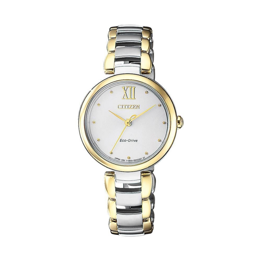  Đồng Hồ Citizen Eco-Drive EM0534-80A 28.7mm Nữ 
