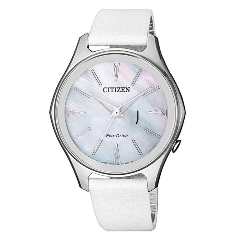  Đồng Hồ Citizen Eco-Drive EM0597-12D 36.9mm Nữ 