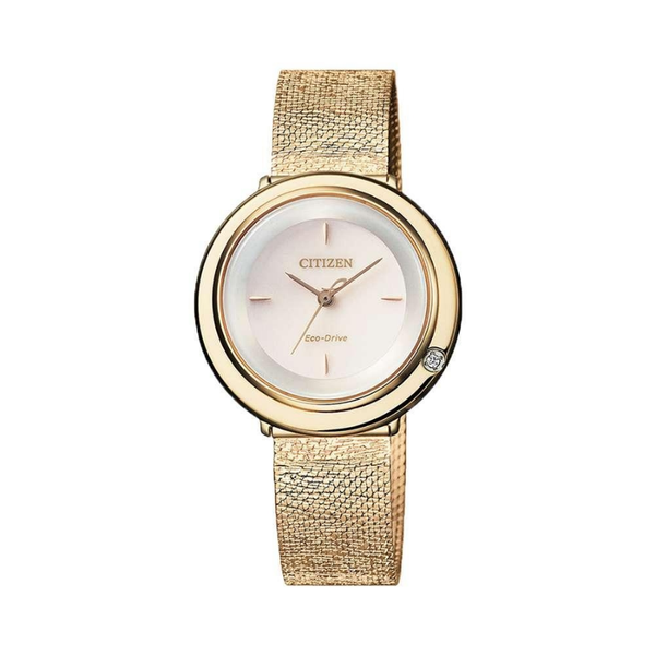  Đồng Hồ Citizen Eco-Drive EM0643-84X 31.5mm Nữ 