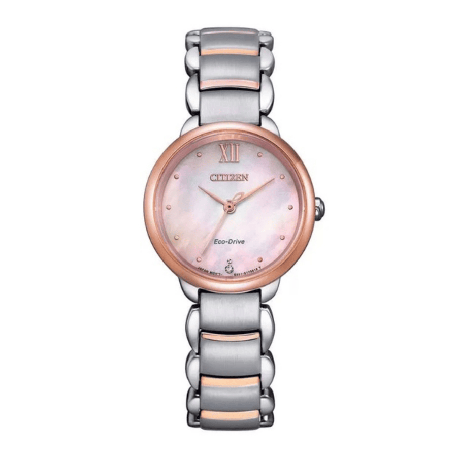  Đồng Hồ Citizen Eco-Drive EM0924-85Y 28mm Nữ 