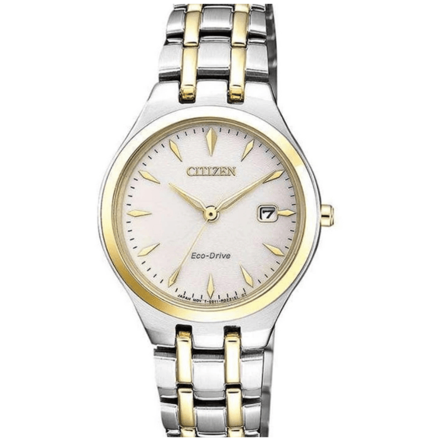  Đồng Hồ Citizen Eco-Drive EW2484-82B 28mm Nữ 